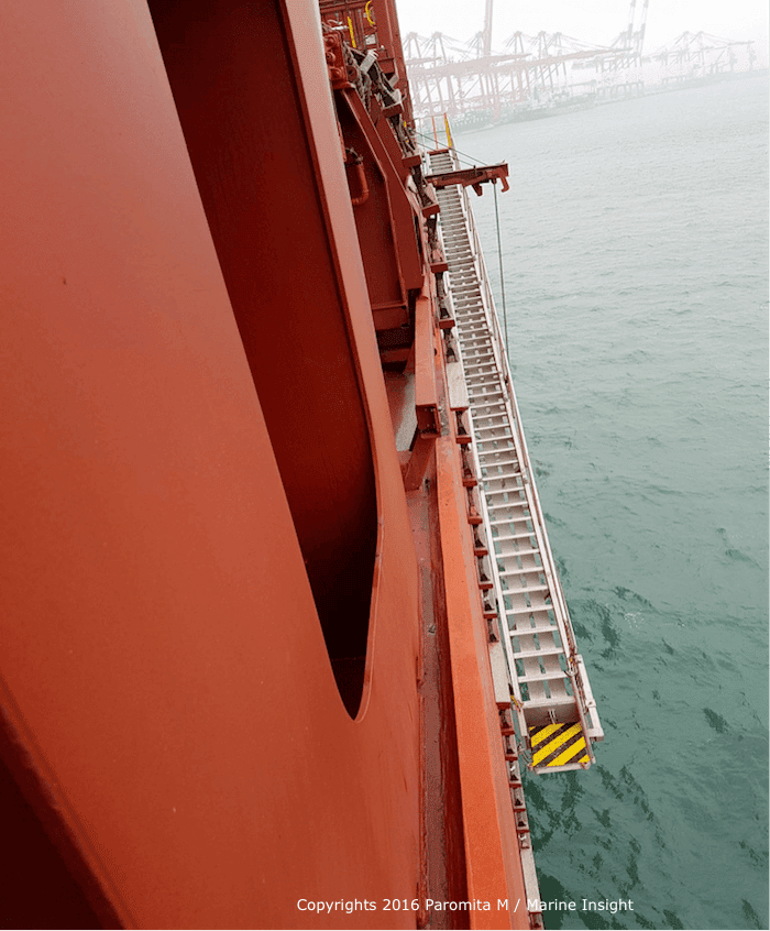vessel pilot ladder