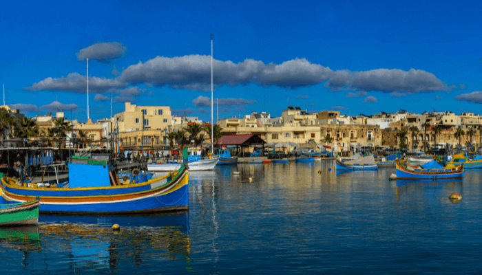 Marsaxlokk port 