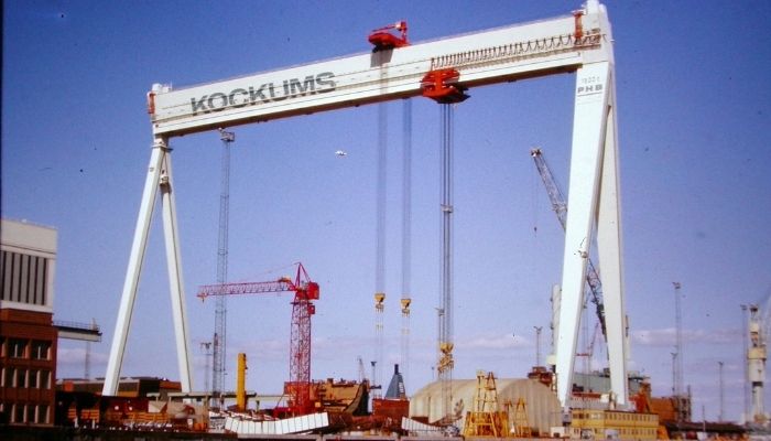 Kockums “Tears of Malmö” Gantry Crane